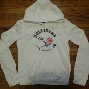 White Hollister sweatshirt
